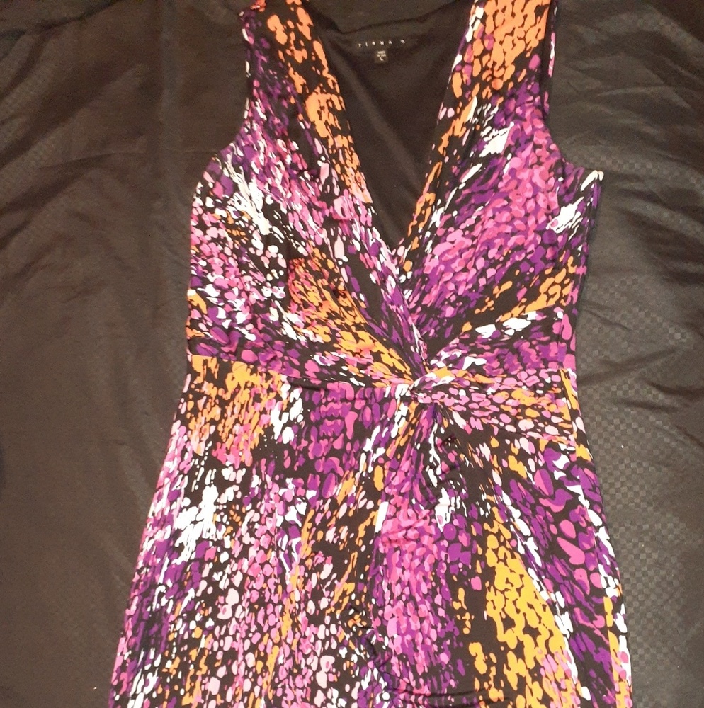 Multi colored cocktail dress size L